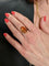 Bague BAGUE MODERNE SAPHIR ORANGE 58 Facettes 064691