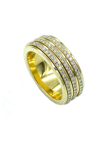 Bague PIAGET - Bague Possession or jaune, diamants 58 Facettes