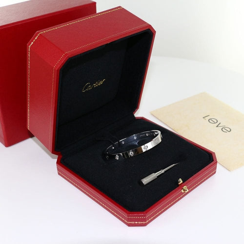 Bracelet CARTIER - Bracelet Jonc "LOVE" Diamant 58 Facettes