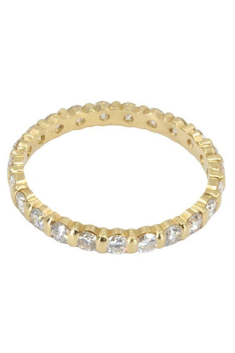 Bague 58 ALLIANCE MODERNE DIAMANTS 58 Facettes 048551