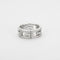 Bague 54 GUCCI - bague or gris, diamants 58 Facettes HS22167