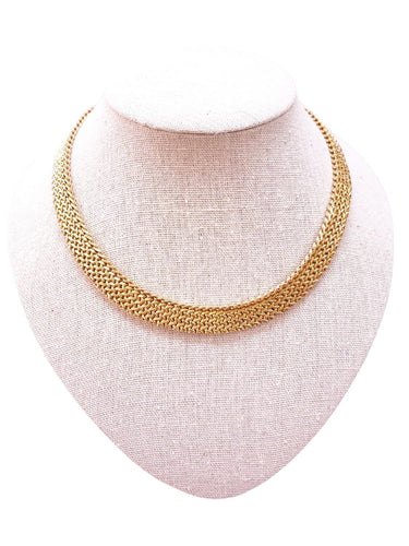 Collier Collier plat en or jaune 58 Facettes RA-543/1