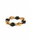 Bracelet Bracelet Or Jaune Onyx 58 Facettes