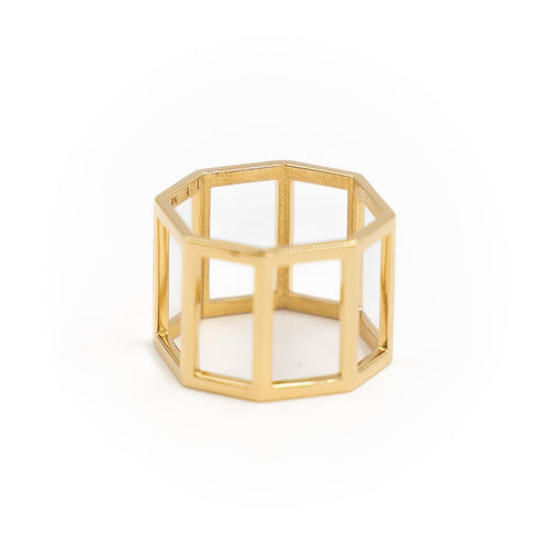 Bague 53 Bague Or jaune 58 Facettes 2141016CN