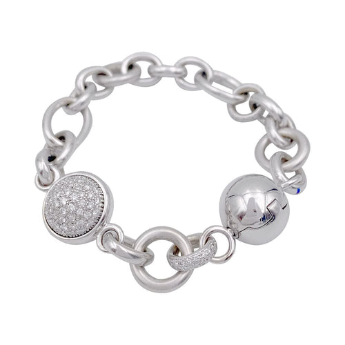 Bracelet Bracelet Pomellato or blanc, diamants. 58 Facettes 32209