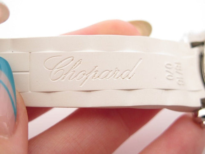 Montre montre CHOPARD happy sport 36 mm automatique 7 diamants acier 58 Facettes 254375