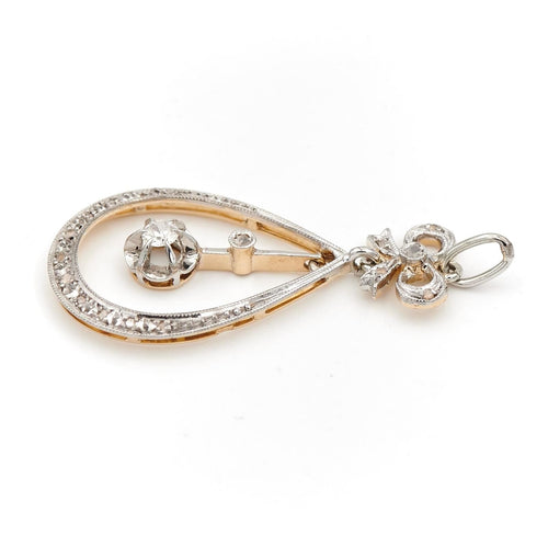 Pendentif Pendentif Art Nouveau Or jaune Diamant 58 Facettes 2024922CN