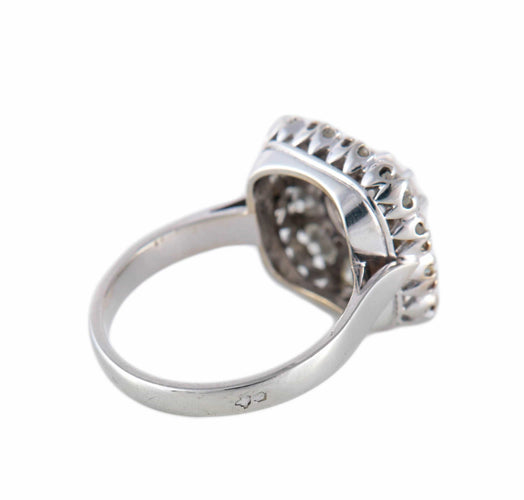 Bague BAGUE CARREE DIAMANTS 58 Facettes BO/220063-64 RIV