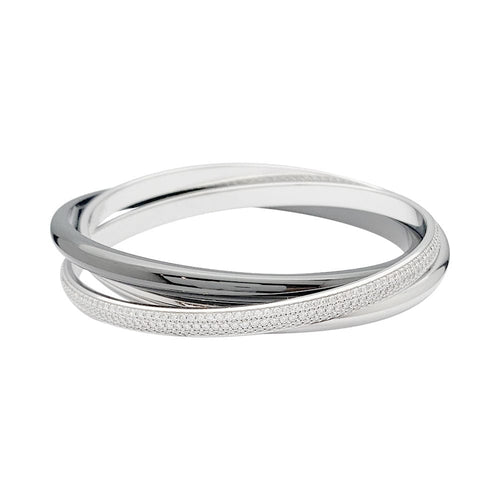 Bracelet Bracelet Cartier, "Trinity", or blanc, céramique, diamants. 58 Facettes 32117