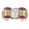 Bague 54 Bague diamant, rubis 58 Facettes 10074-4199