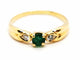 Bague 57 Bague Or jaune Emeraude 58 Facettes 1883926CN