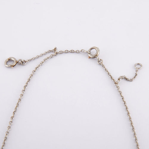 Pendentif Pendentif diamant, Art Déco et sa chaine, platine 58 Facettes