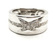 Bague 54 Mauboussin Bague Etoile étoile divine Or blanc Diamant 58 Facettes 1561206CN