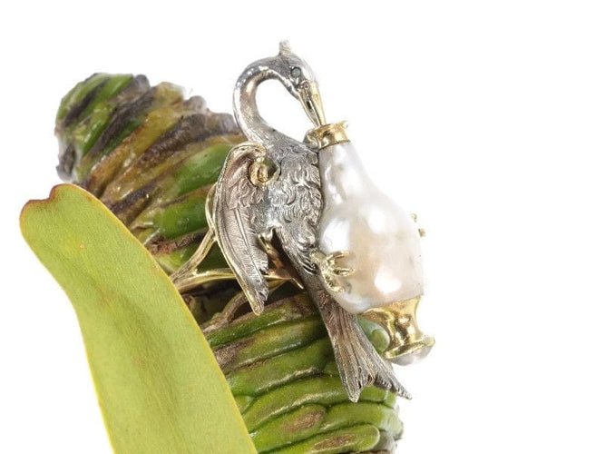 Bague 54 Bague or jaune, argent 58 Facettes 09357-4261