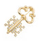 Broche Broche Clé Or jaune Diamant 58 Facettes 2238634CN