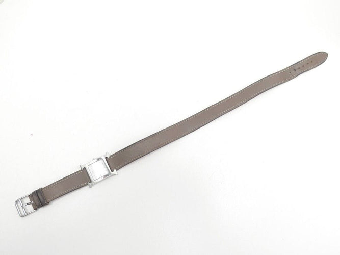 Montre montre HERMES heure h mm double hh1.210 30 mm tour quartz acier 58 Facettes 252960