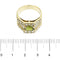 Bague 51 Bague tourmaline verte et diamants 58 Facettes 9777