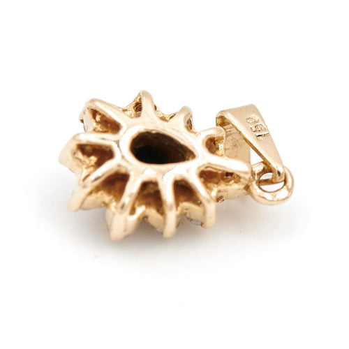 Collier Pendentif Or jaune Saphir 58 Facettes 1969318CN