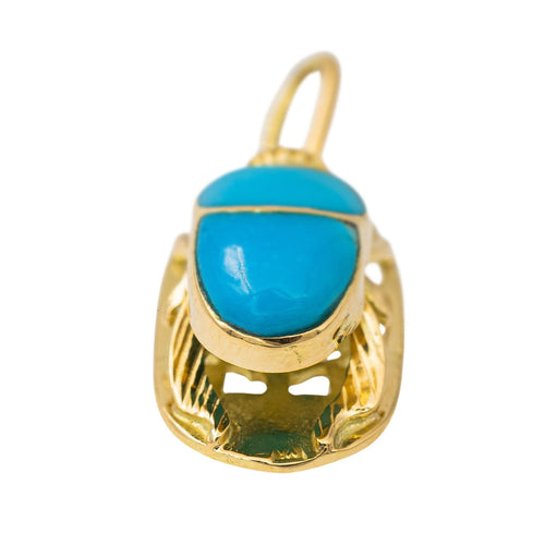 Pendentif pendentif scarabée Or jaune 58 Facettes 2459302CN