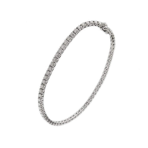 Broche Bracelet tennis diamants 3,40 ct 58 Facettes 6280
