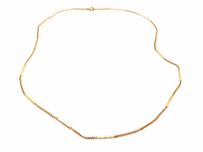 Collier Collier Maille gourmette Or rose 58 Facettes 1637067CN