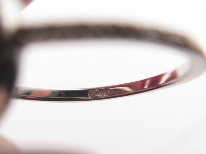 Bague 49 bague POMELLATO colpo di fulmine or blanc 18k diamants amethyste 58 Facettes 258045