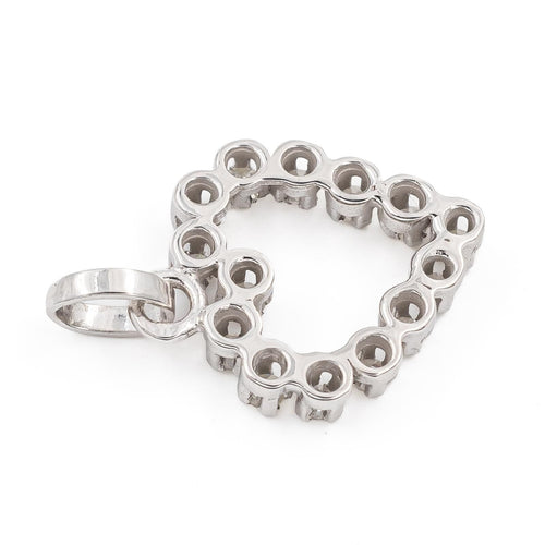 Pendentif Pendentif Or blanc Diamant 58 Facettes 2275404CN