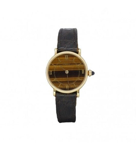 Montre Tour de poignet : 15 cm. / Jaune / Or 750 Montre PIAGET - Années 1980 58 Facettes 180047R
