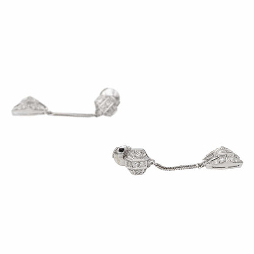Boucles d'oreilles Boucles d'oreilles Or blanc Diamant 58 Facettes 2259247CN