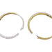 Bracelet Deux Bracelets joncs en or. 58 Facettes 32923