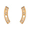Boucles d'oreilles Dinh Van Boucles d'oreilles Pulse Or rose Diamant 58 Facettes 2558312CN
