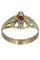 Bague BAGUE NAPOLÉON III PERLES ET RUBIS 58 Facettes 061351