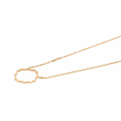 Collier Collier Transparence Or rose 58 Facettes 578943RV