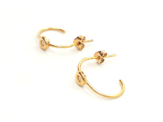 Boucles d'oreilles Boucles d'oreilles Or rose Diamant 58 Facettes 579276RV