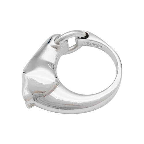 Bague 50 Bague Hermès, "Galop", argent. 58 Facettes 31617