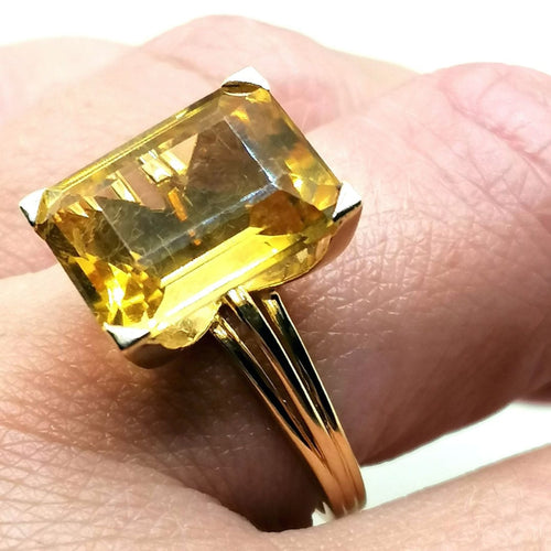 Bague 61 Bague Citrine 58 Facettes 2516