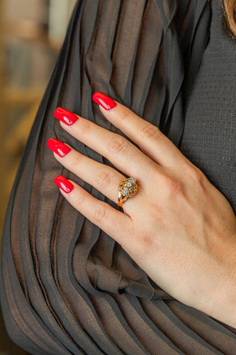 Bague 51 Bague Or rose Diamant 58 Facettes 2414555CN