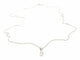 Collier Collier Chaîne + pendentif Or blanc Diamant 58 Facettes 06594CD