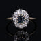 Bague 52 Bague ancienne saphir diamants 58 Facettes CV86