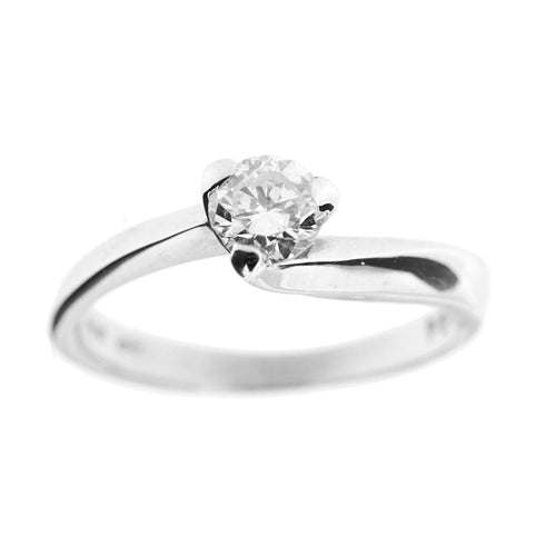 Bague 53 Bague solitaire diamant 0,54 ct 58 Facettes 25209