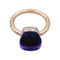 Bague 51 Bague Pomellato, collection "Nudo Classic", or rose et améthyste. 58 Facettes 33208