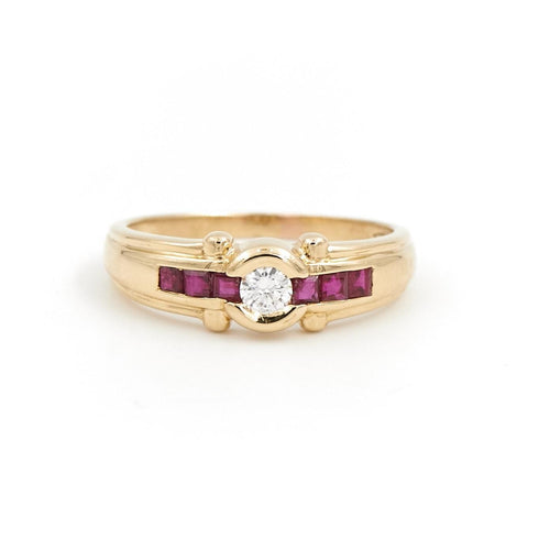 Bague 56 Bague Solitaire Or jaune Diamant 58 Facettes 1907939CN