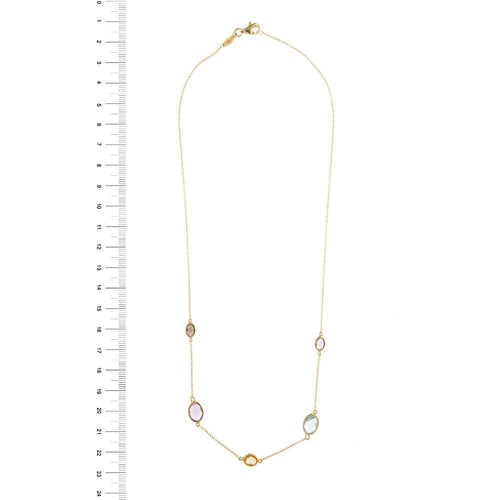 Collier Collier Or jaune Topaze Quartz 58 Facettes 34864