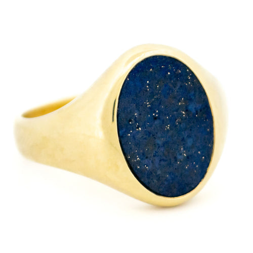 Bague 60 Bague chevalière lapis-lazuli 58 Facettes 5D8395CB7EDE4062BB50A97F1F299856