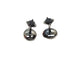 Boucles d'oreilles Boucles d'oreilles Puces Or noir Diamant 58 Facettes 578735RV