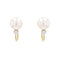 Boucles d'oreilles Boucles d'oreilles perles diamants pour oreilles non percées 58 Facettes 22-334
