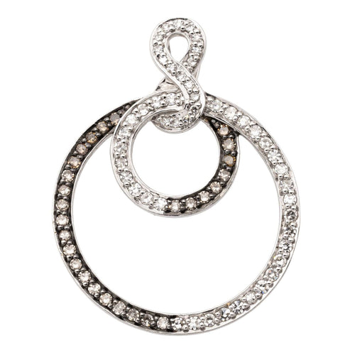 Pendentif Pendentif Or blanc Diamant 58 Facettes 2328933CN