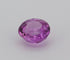 Gemstone Saphir rose non chauffée 0.84cts 58 Facettes 153