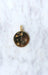 Pendentif Médaille astrologique gémeaux Or et Diamants 58 Facettes