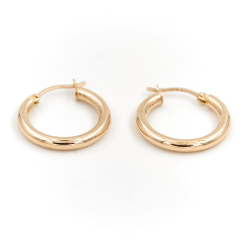 Boucles d'oreilles Boucles d'oreilles Créoles Or jaune 58 Facettes 1933756CN